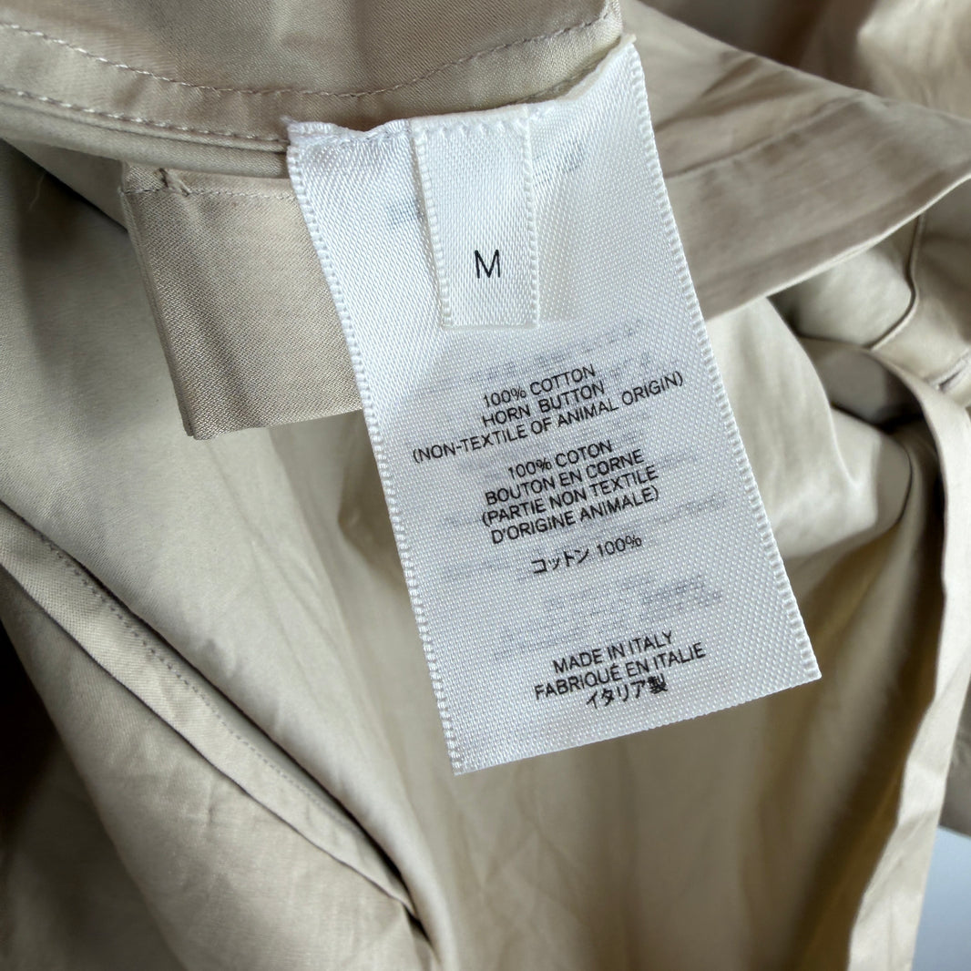 The Row Beige Long Shirt
