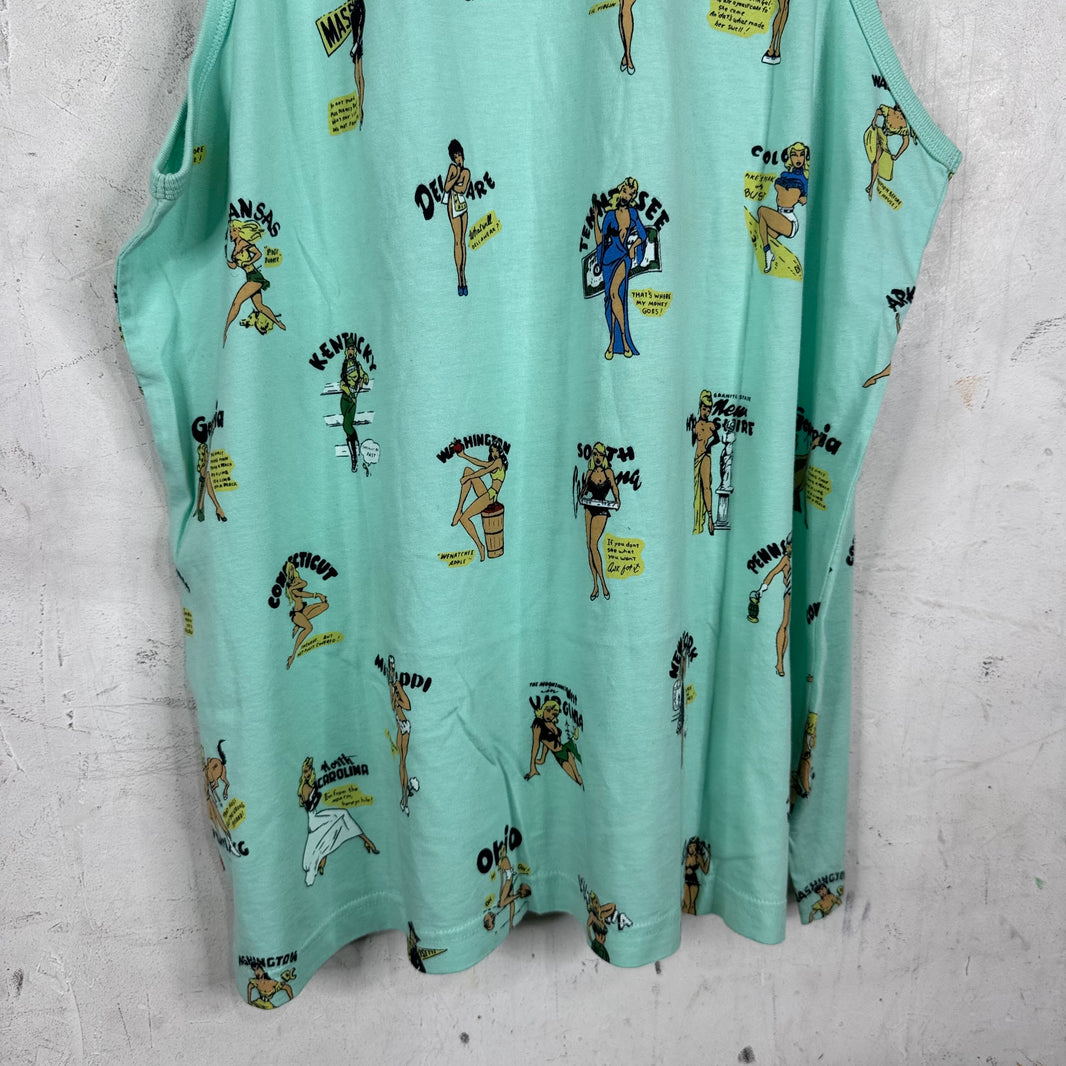 Supreme Mint Girls Tank