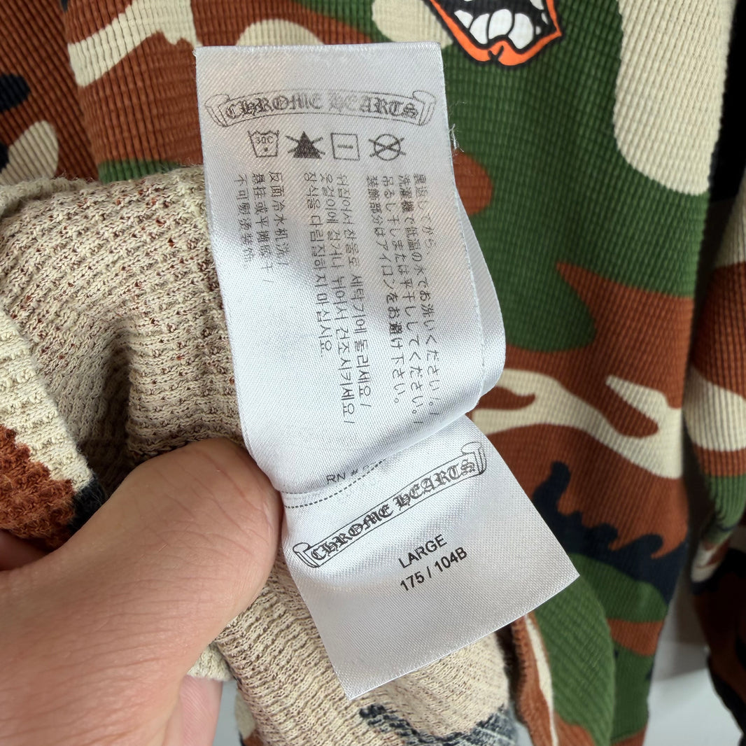 Chrome Hearts Matty Boy Camo Thermal Shirt