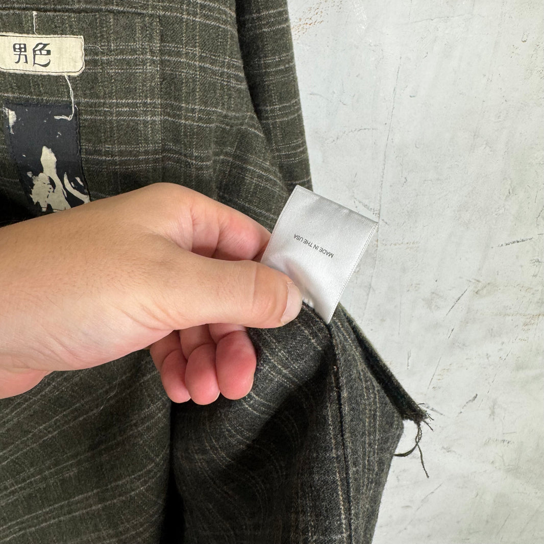 ERD Wool Assemblage Flannel Shirt