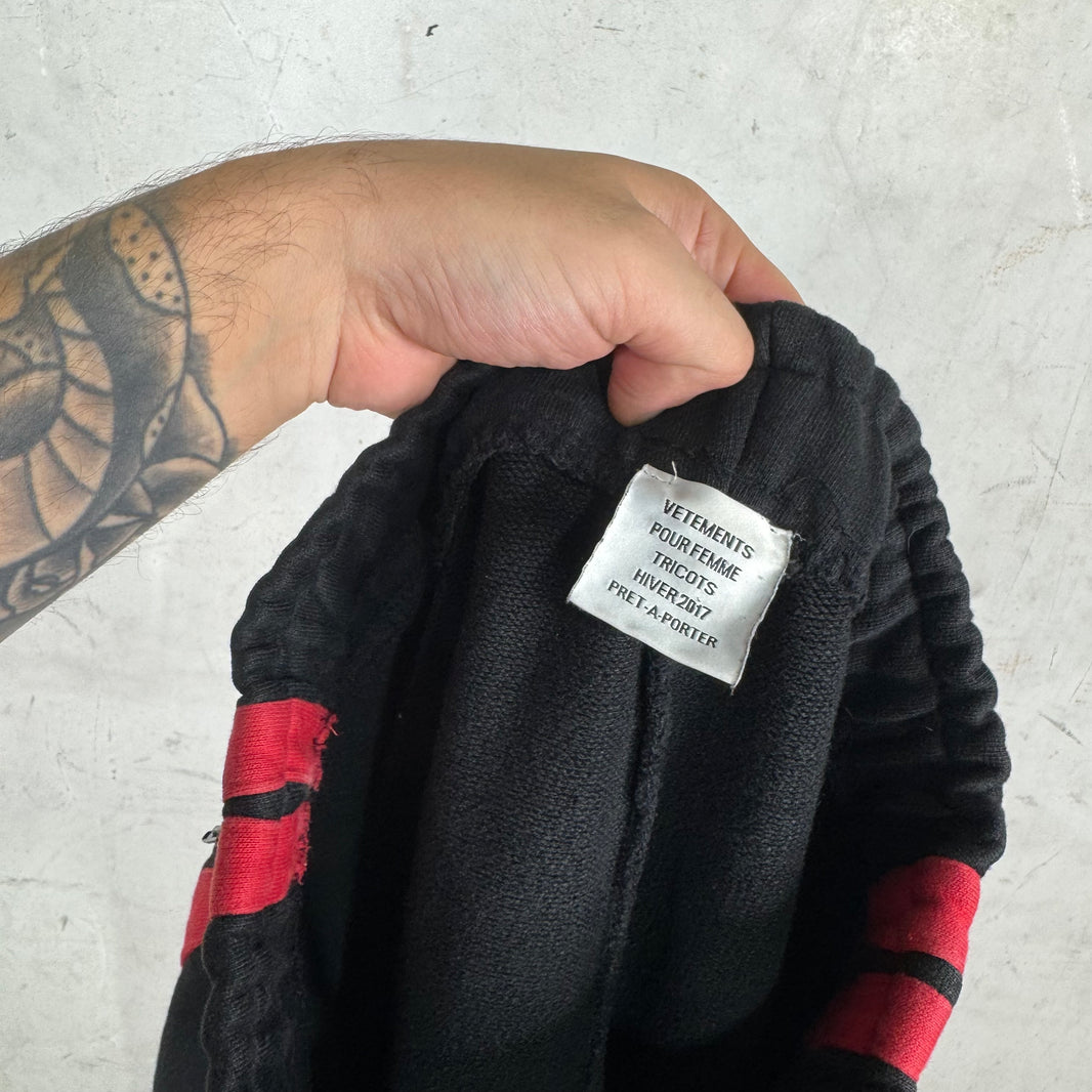 Vetements Paneled Drop Wide Sweatpants