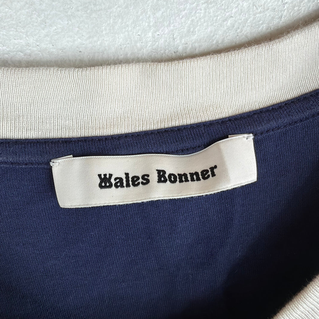 Wales Bonner Space Jazz Raglan L/S T-Shirt
