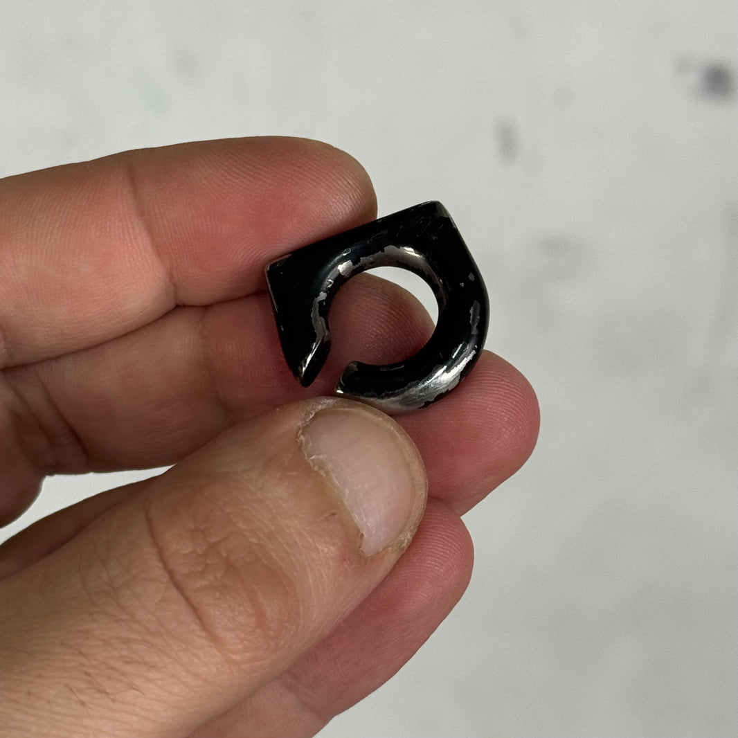 Rick Owens Distressed Prong Ear Cuff