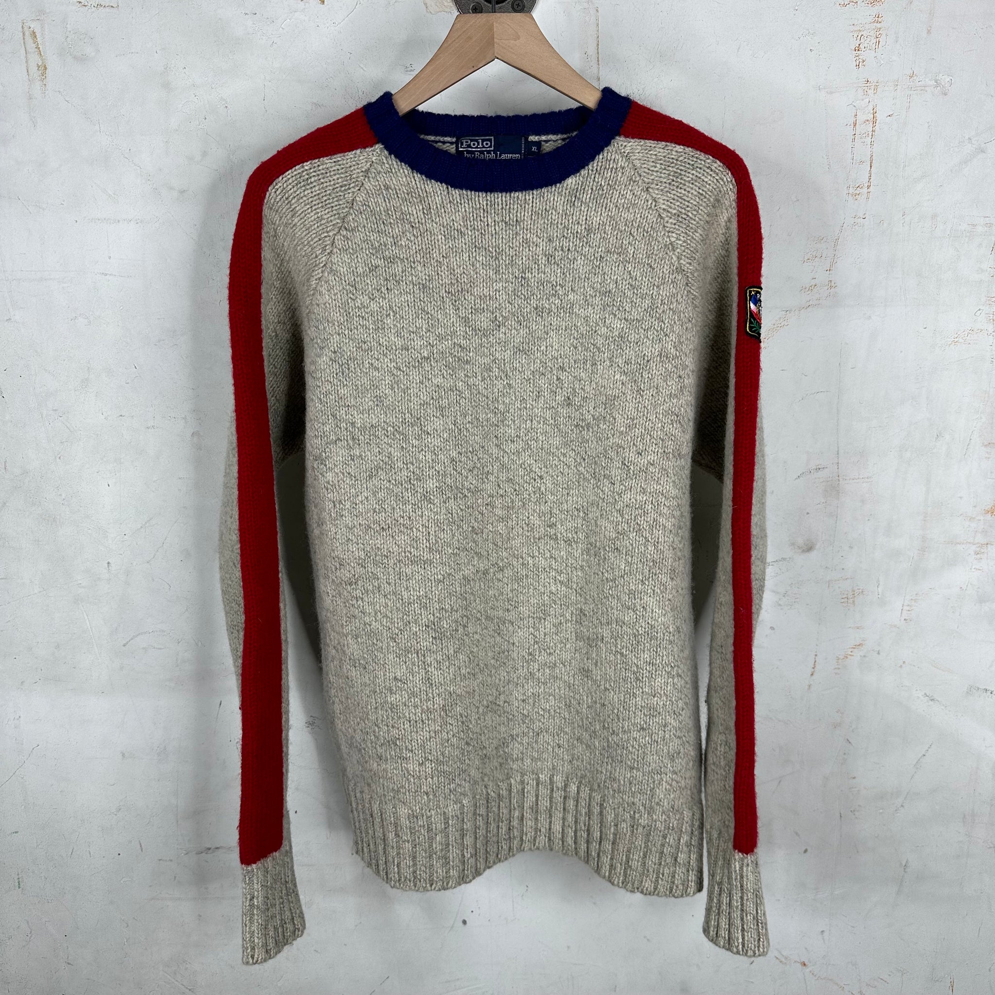 Polo Single Stripe Knit Sweater