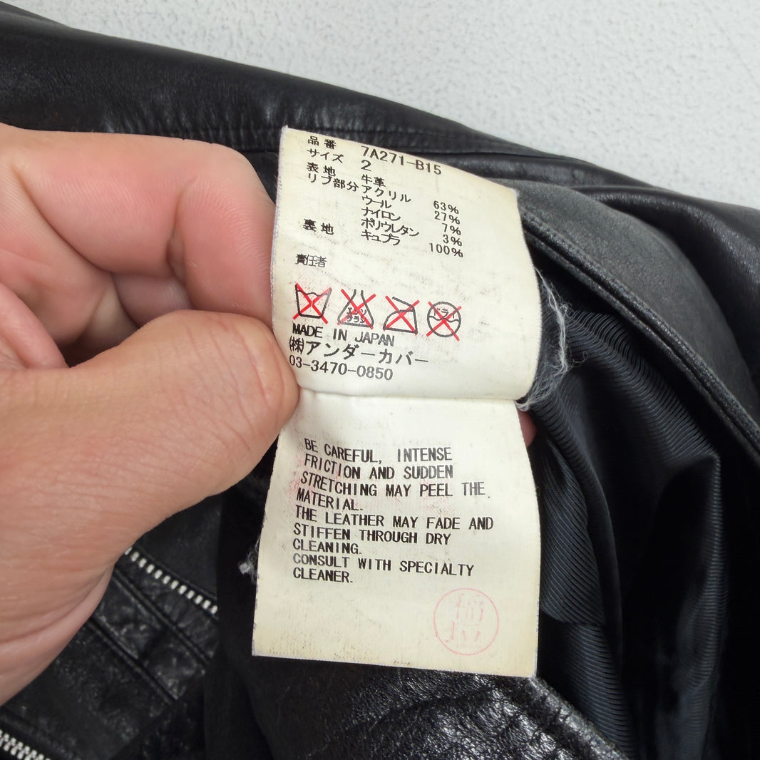 Undercover AW07 D-Ring Leather Jacket