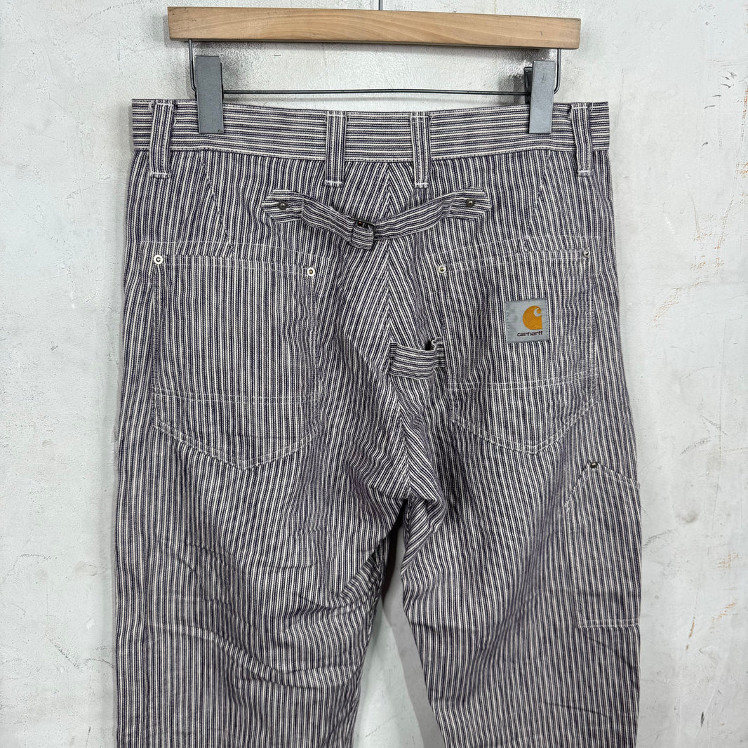 Junya Watanabe x Carhartt Pinstriped Capri Carpenters