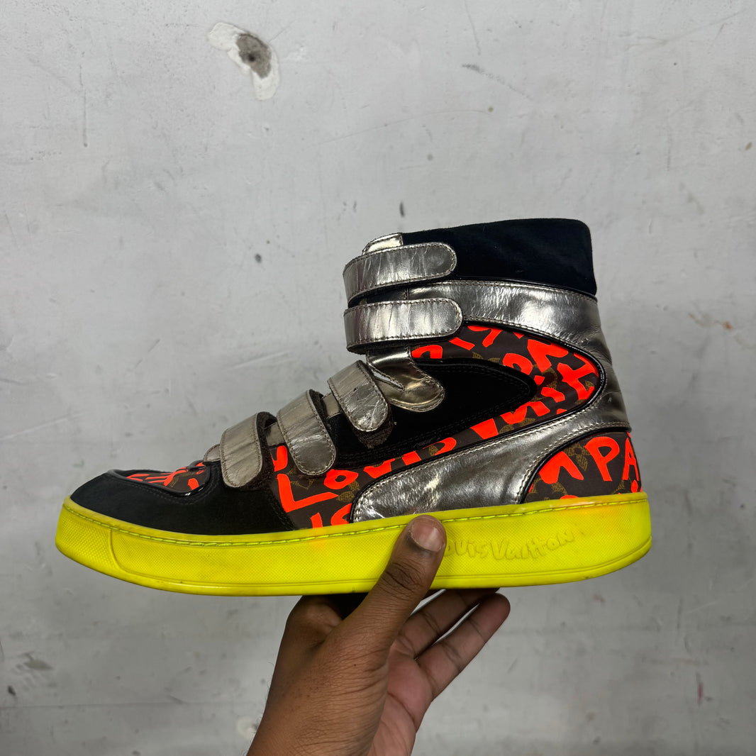Louis Vuitton Stephen Sprouse Strapped Sneakers