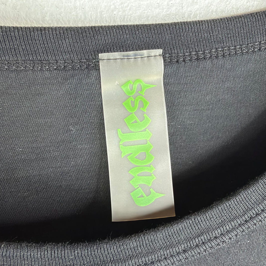 Endless Denim Black/Pink Thermal T-Shirt