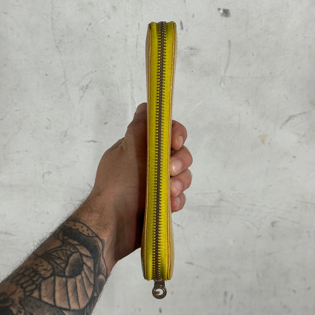 Goyard Yellow Smoked Long Wallet