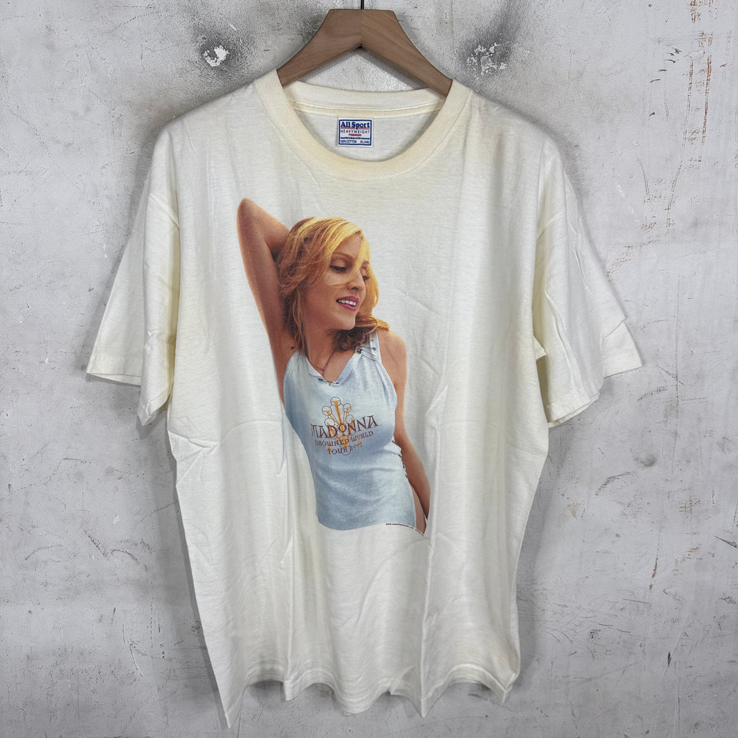 Vintage Madonna Drowned World Tour T-Shirt