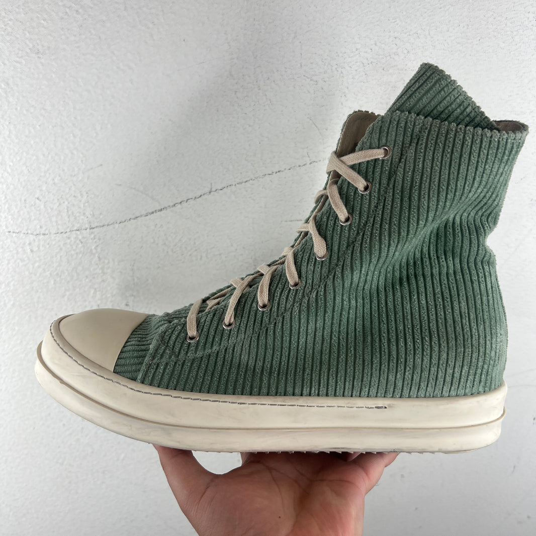 DRKSHDW Blue Corduroy Ramone Sneakers