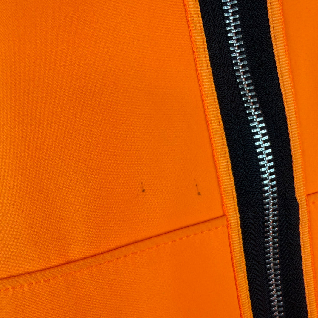 Stone Island Orange Hooded Track Jacket