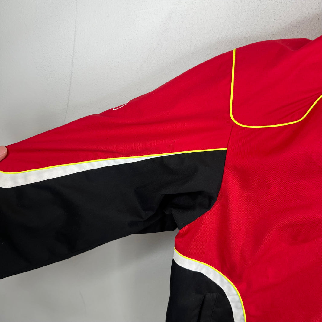 Martine Rose Ruffled Neck Racing Jacket
