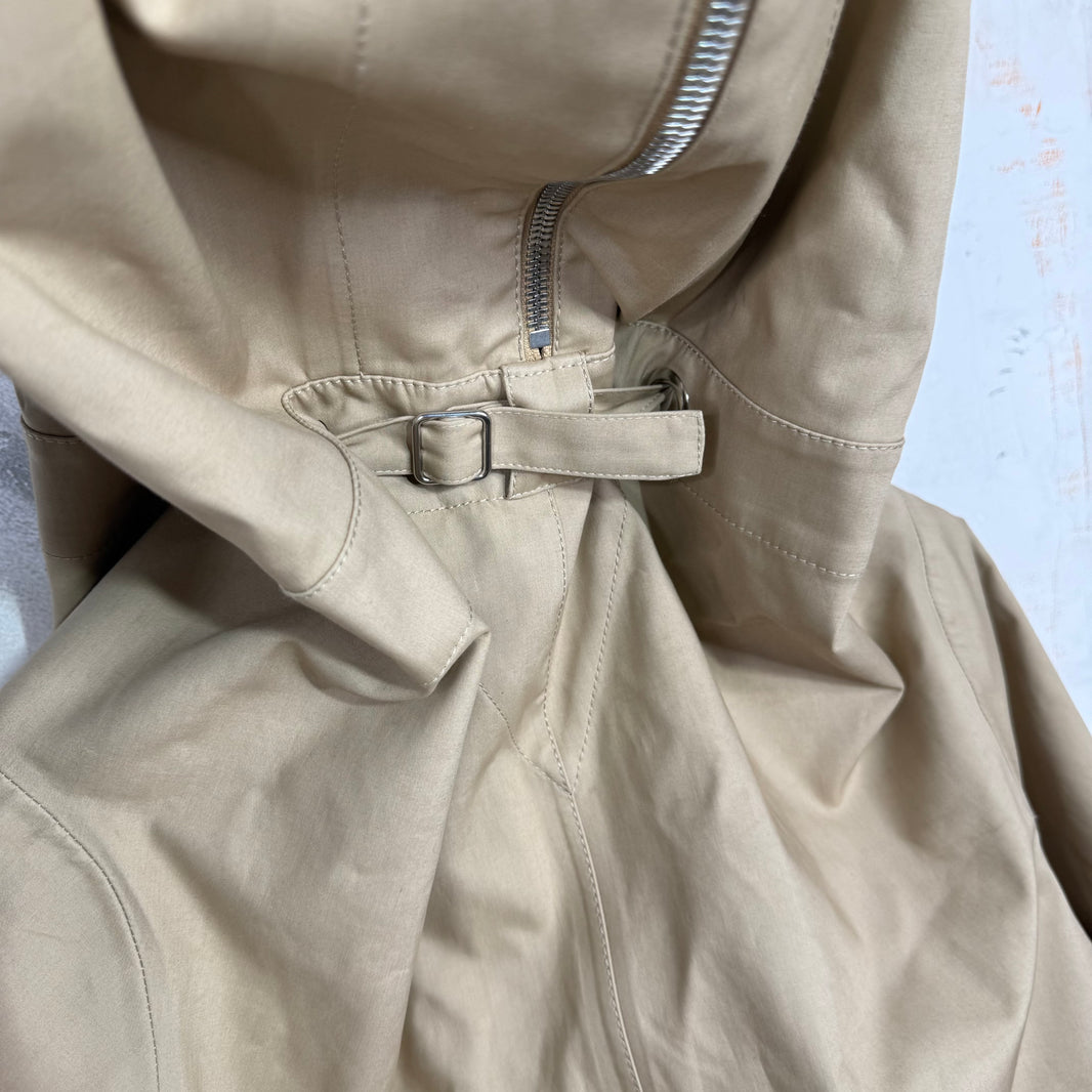 Bottega Veneta Long Beige Coat