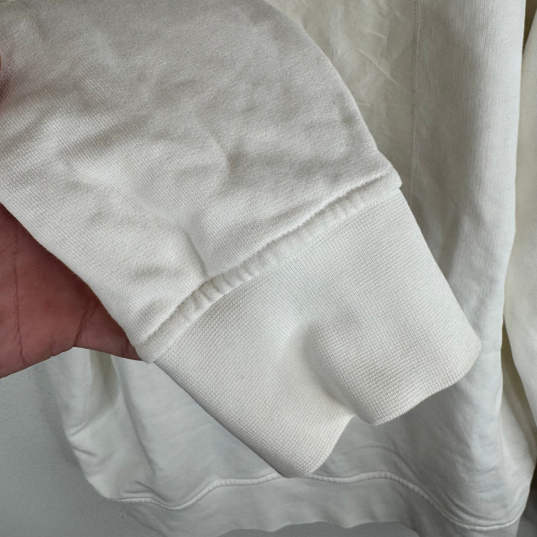 Margiela White Hybrid Crewneck