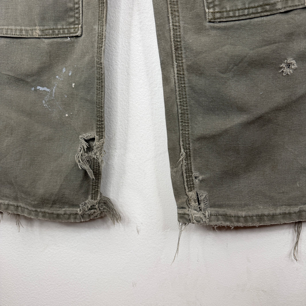 Vintage Carhartt Smoked Green Double Knee Pants