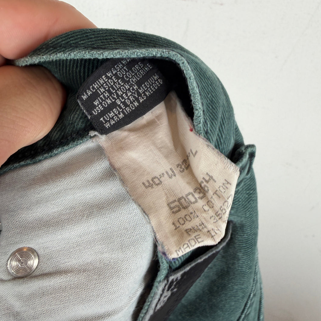 Vintage Girbaud Green Jeans