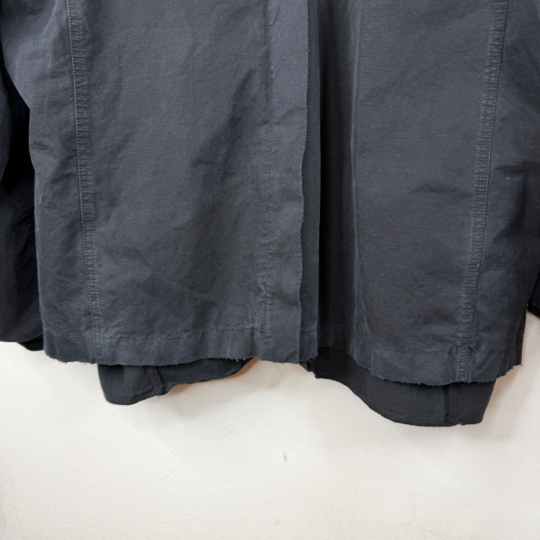 Balenciaga Distressed Oversized Blazer Jacket