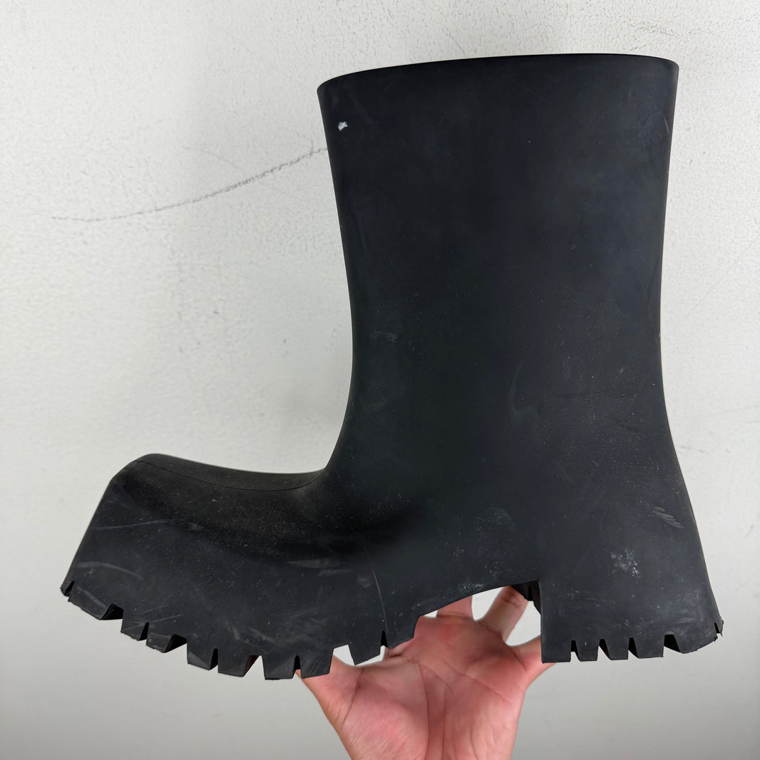 Balenciaga Black Trooper Boots
