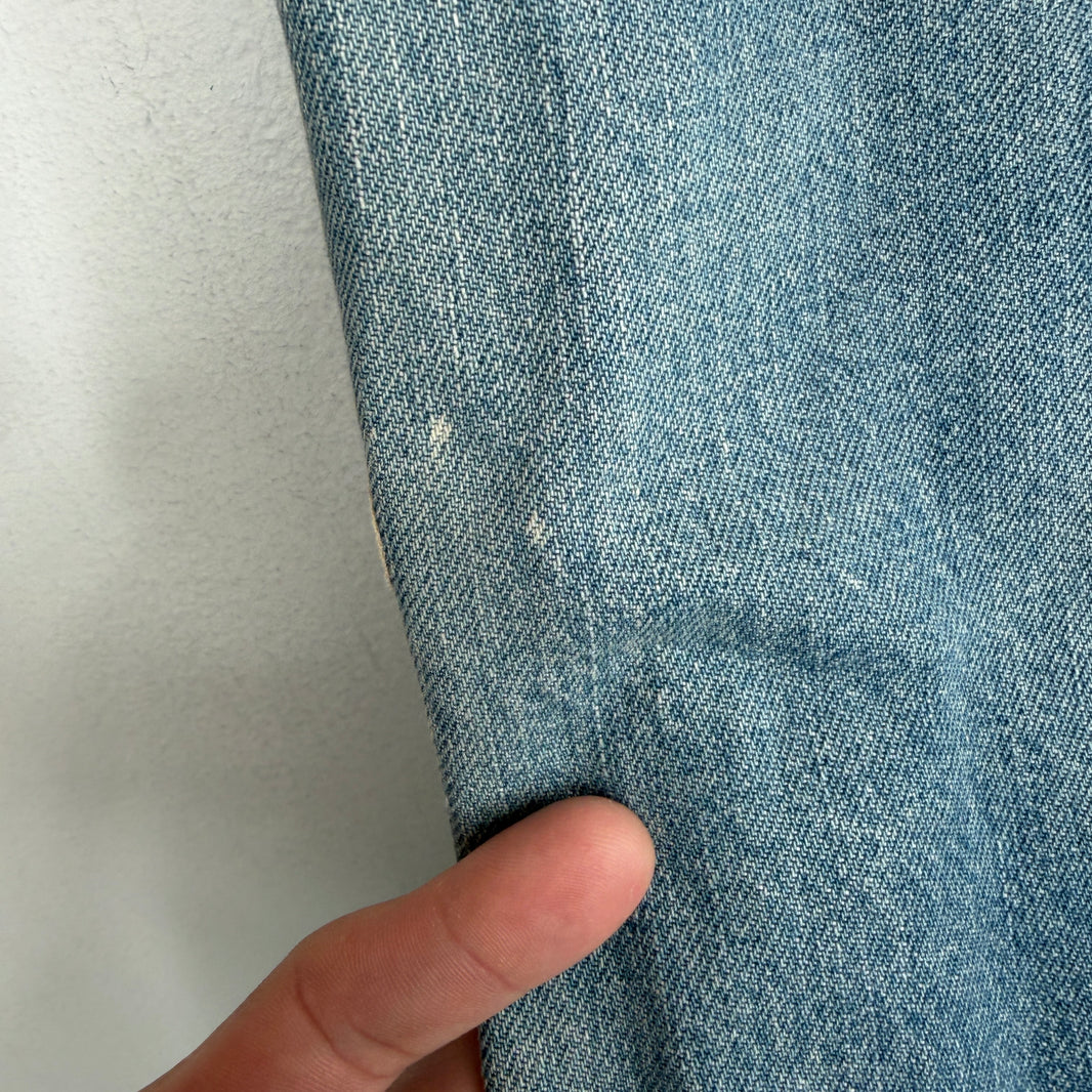 Kapital Blue Denim Bone Shorts