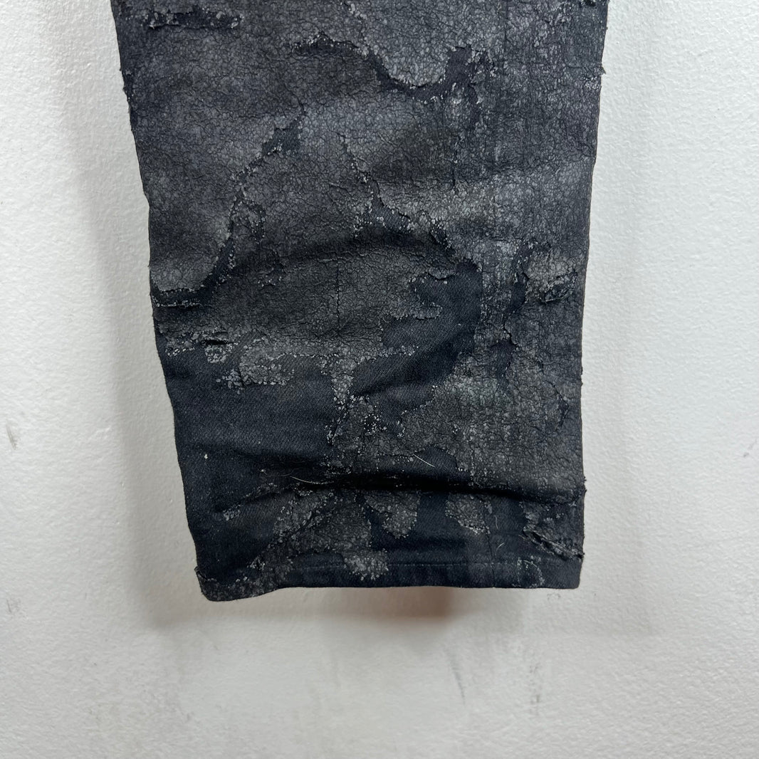 Givenchy Cracked Denim Jeans