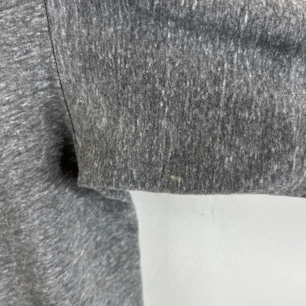 Chrome Hearts Grey Plus Zip-Up Hoodie