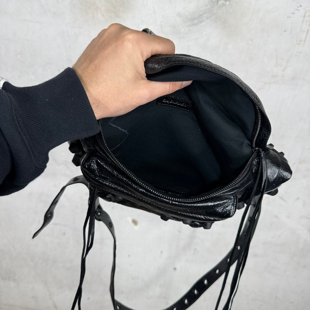 Balenciaga Black Cagole Waist Bag