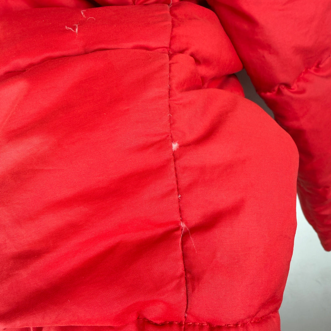 Moncler Red Convertible Puffer Jacket