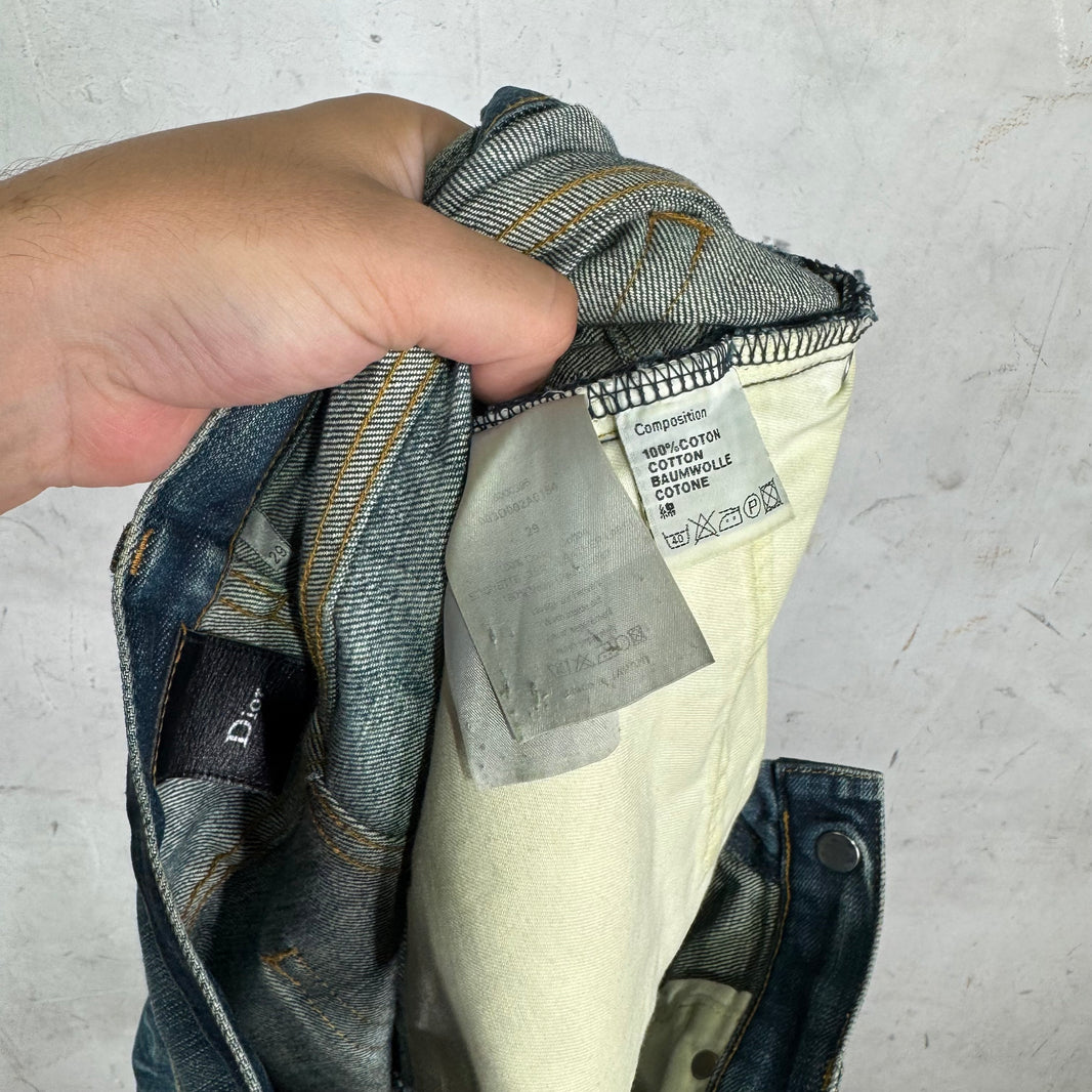 Dior Smoked Medium Washed Jeans