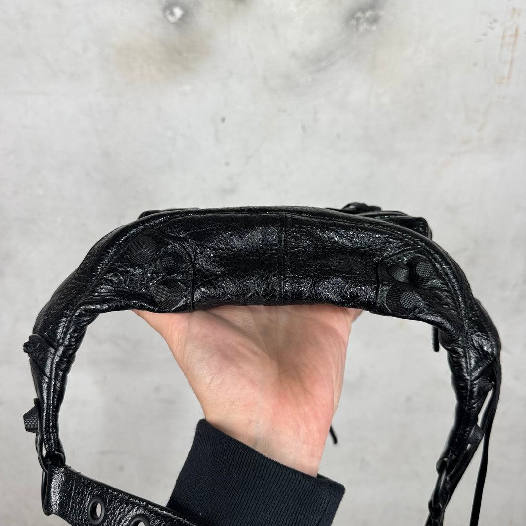 Balenciaga Black Cagole Waist Bag