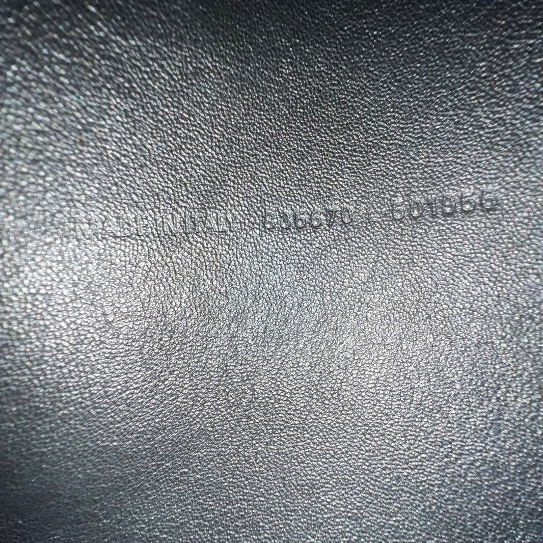 Balenciaga Medium Croc-Embossed Bel-Air Bag