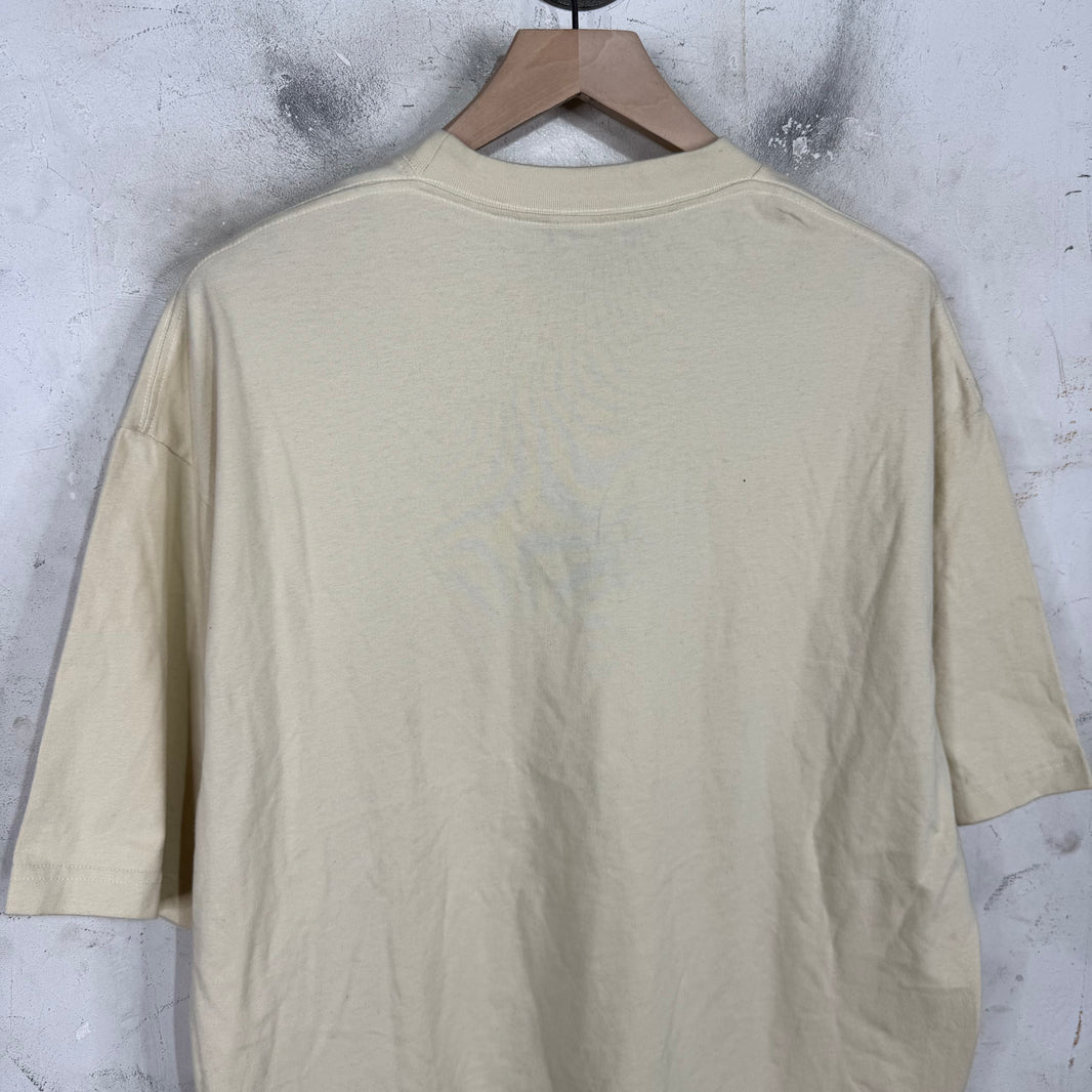 Balenciaga Paris Icon Beige T-Shirt