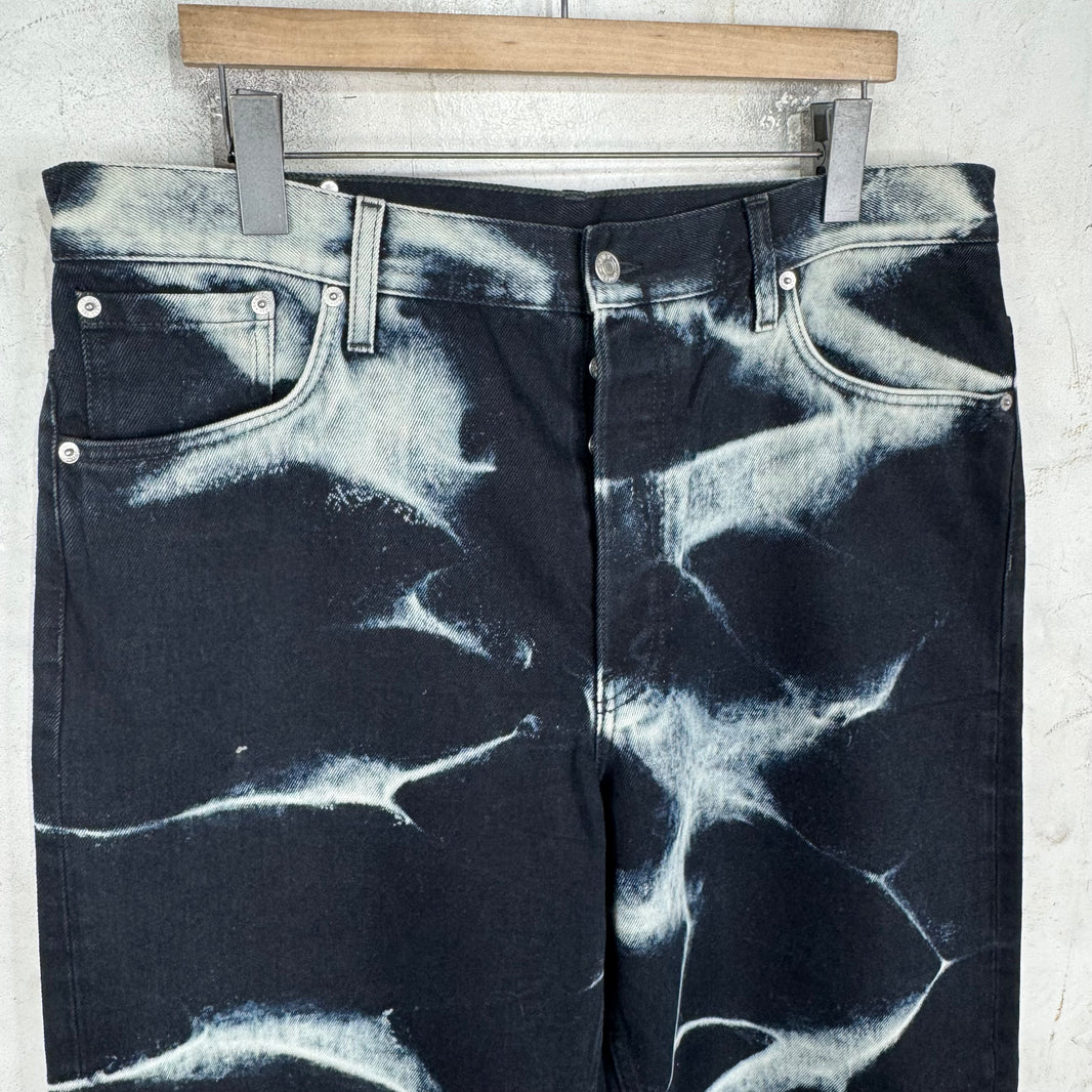Dries Van Noten Dyed Indigo Loose Jeans