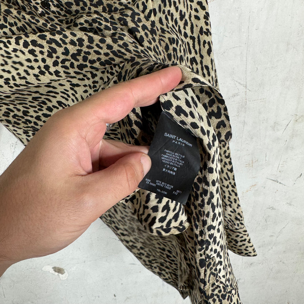 Saint Laurent Cheetah Shirt