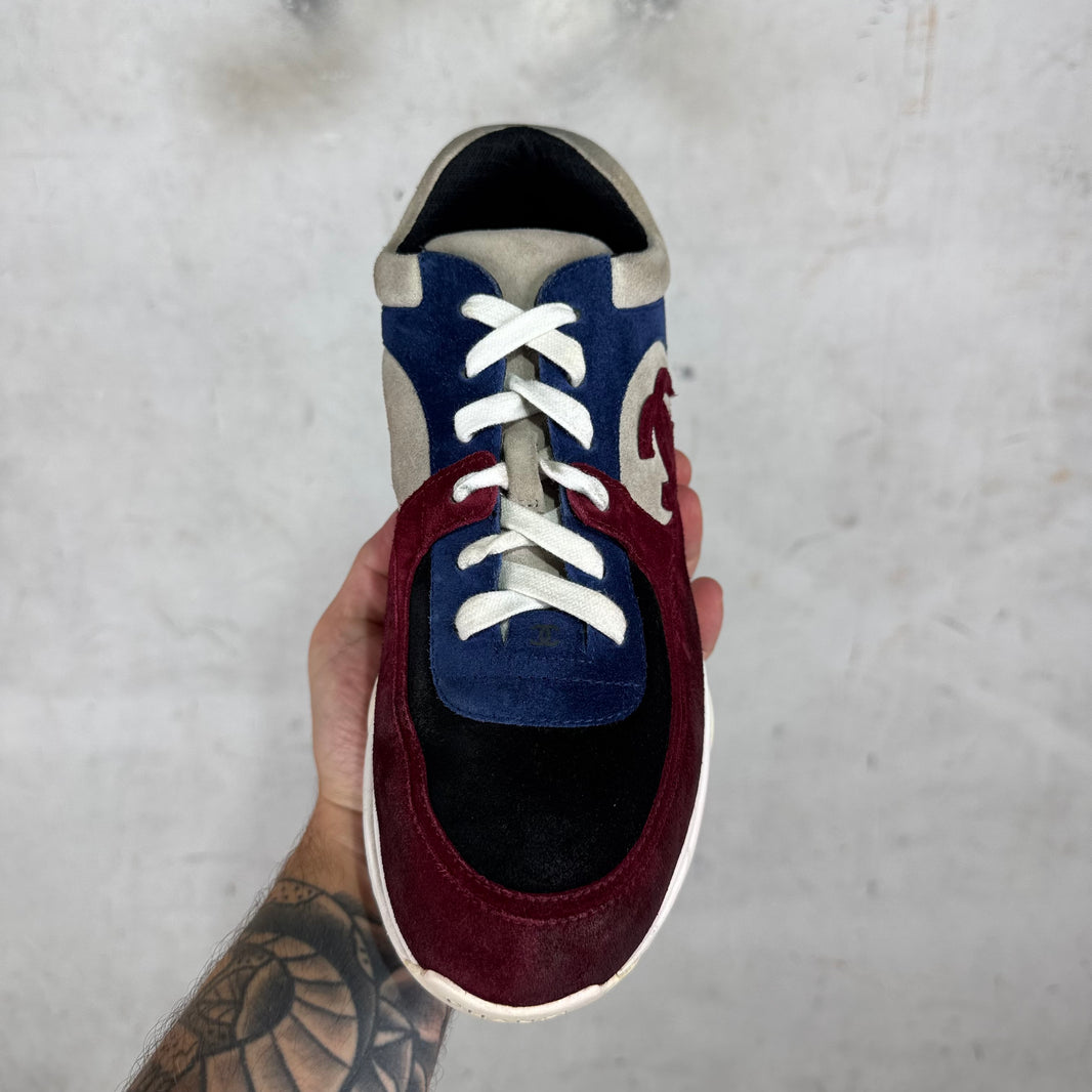Chanel Multicolor Suede Runners
