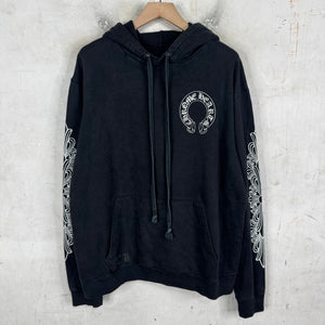 Chrome Hearts Floral Horseshoe Hoodie