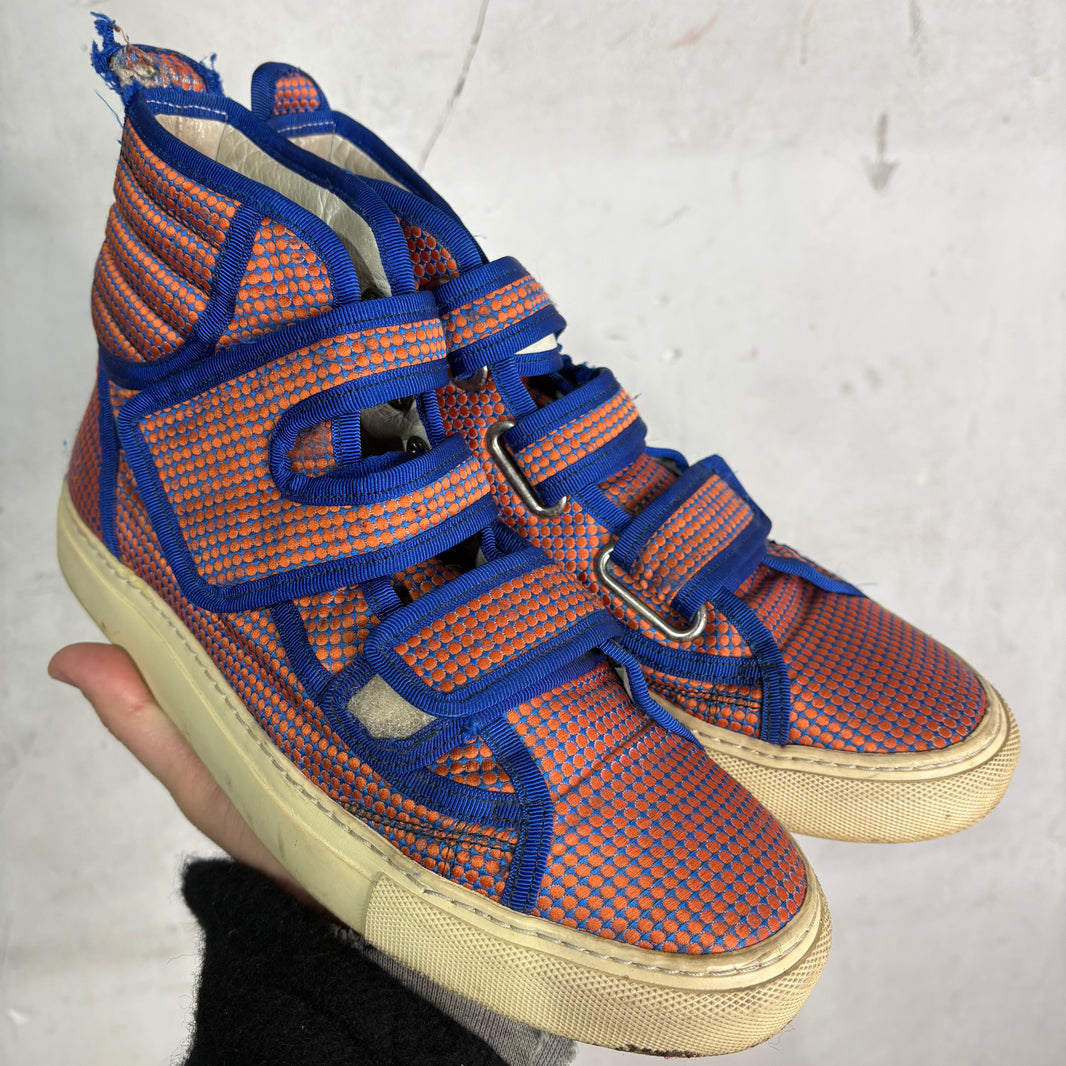 Raf Simons High Top Velcro Sneakers