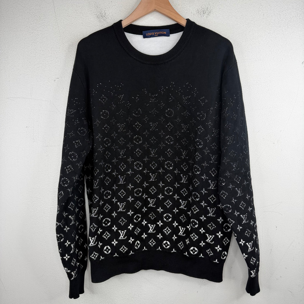 Louis Vuitton Gradient Knit Monogram Sweater
