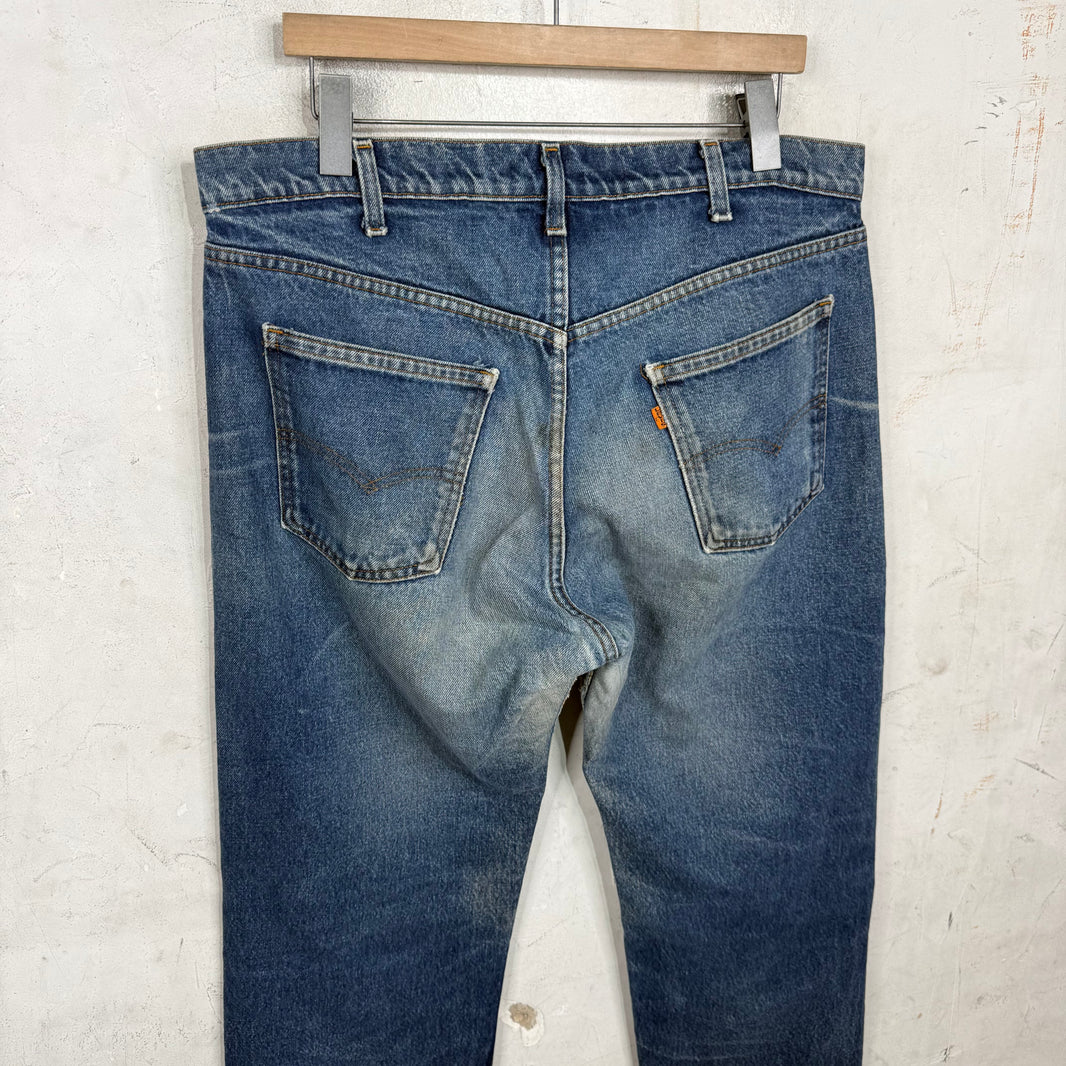 Levi's Straight Fit Orange Tab Jeans