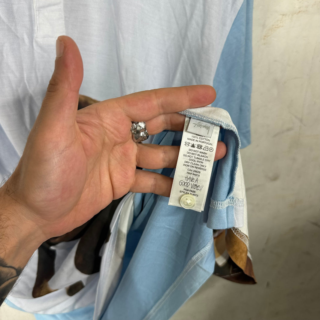 Stussy x Wales Bonner Printed Polo Shirt
