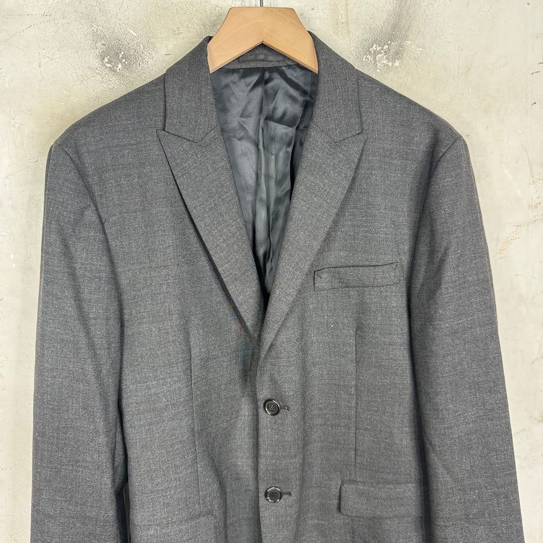 Acne Studios Grey Wool 2 Piece Suit