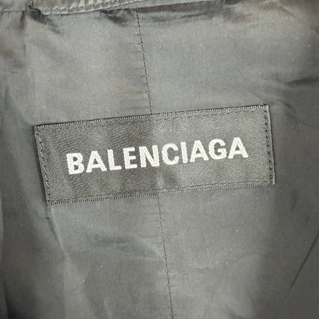 Balenciaga Nylon Trench Coat