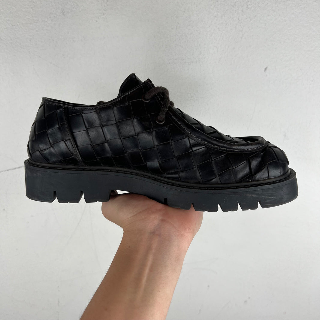 Bottega Veneta Haddock Lace-Up Shoes