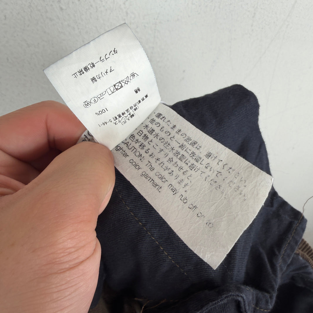 Engineered Garments Pleated Brown Corduroy Baggy Pants