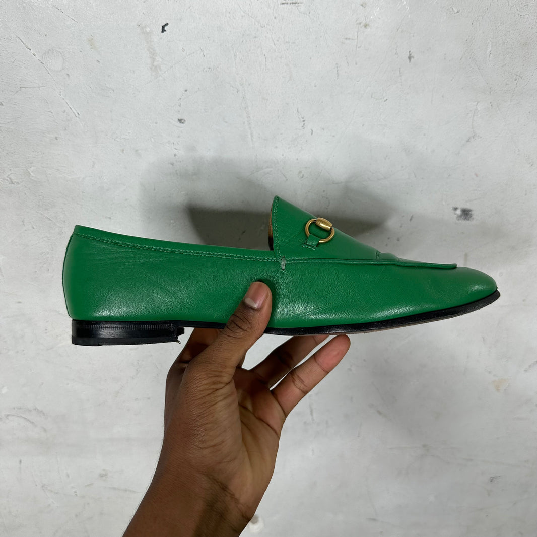 Gucci Horsebit Green Loafer