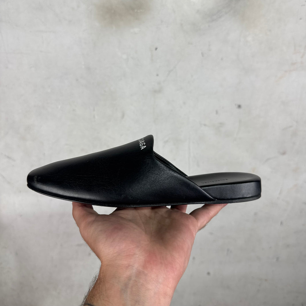 Balenciaga Cosy Logo Mules