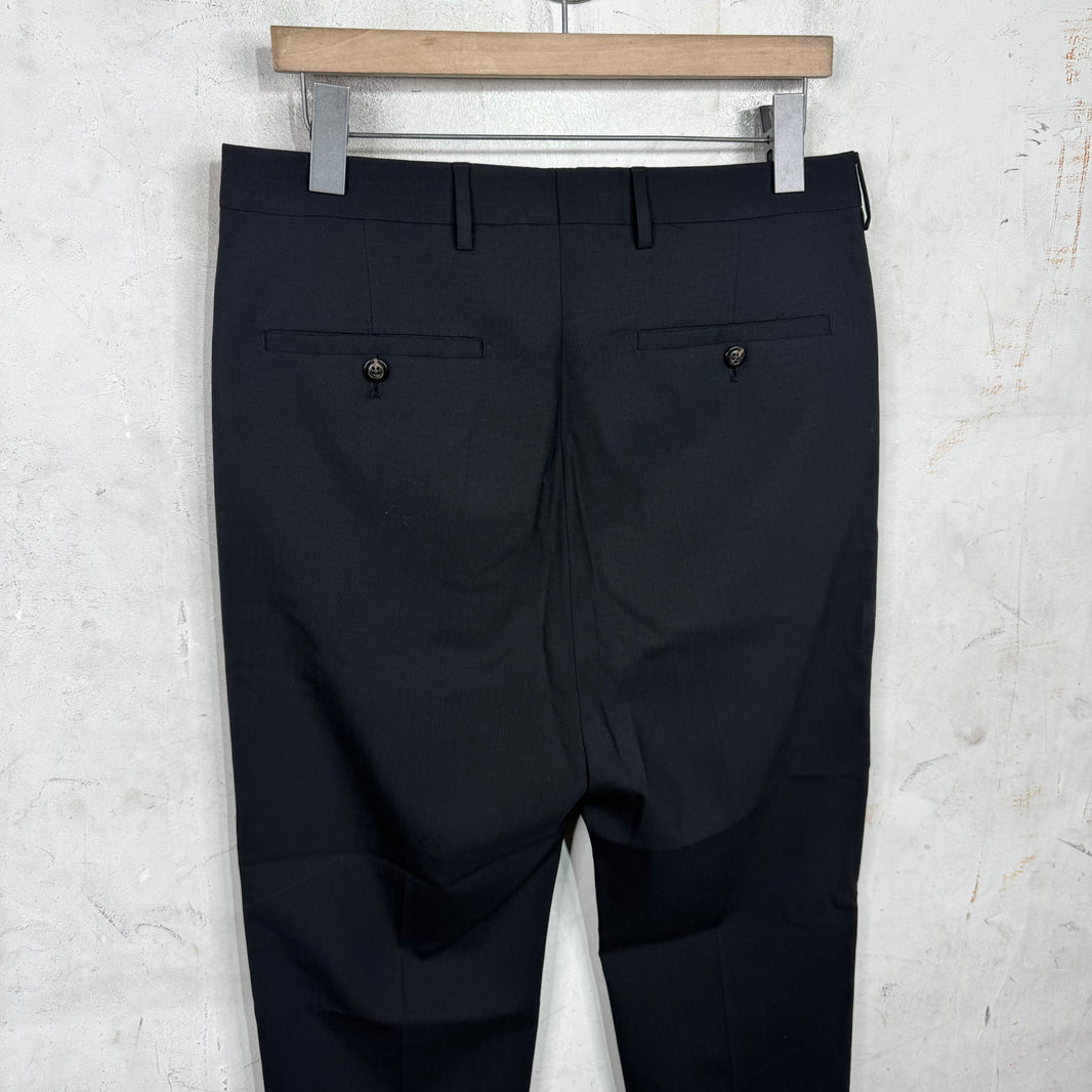 Rick Owens 3/4 Length Black Trousers