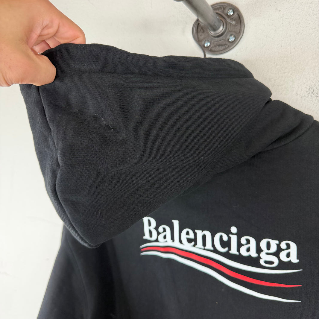 Balenciaga Black Campaign Hoodie