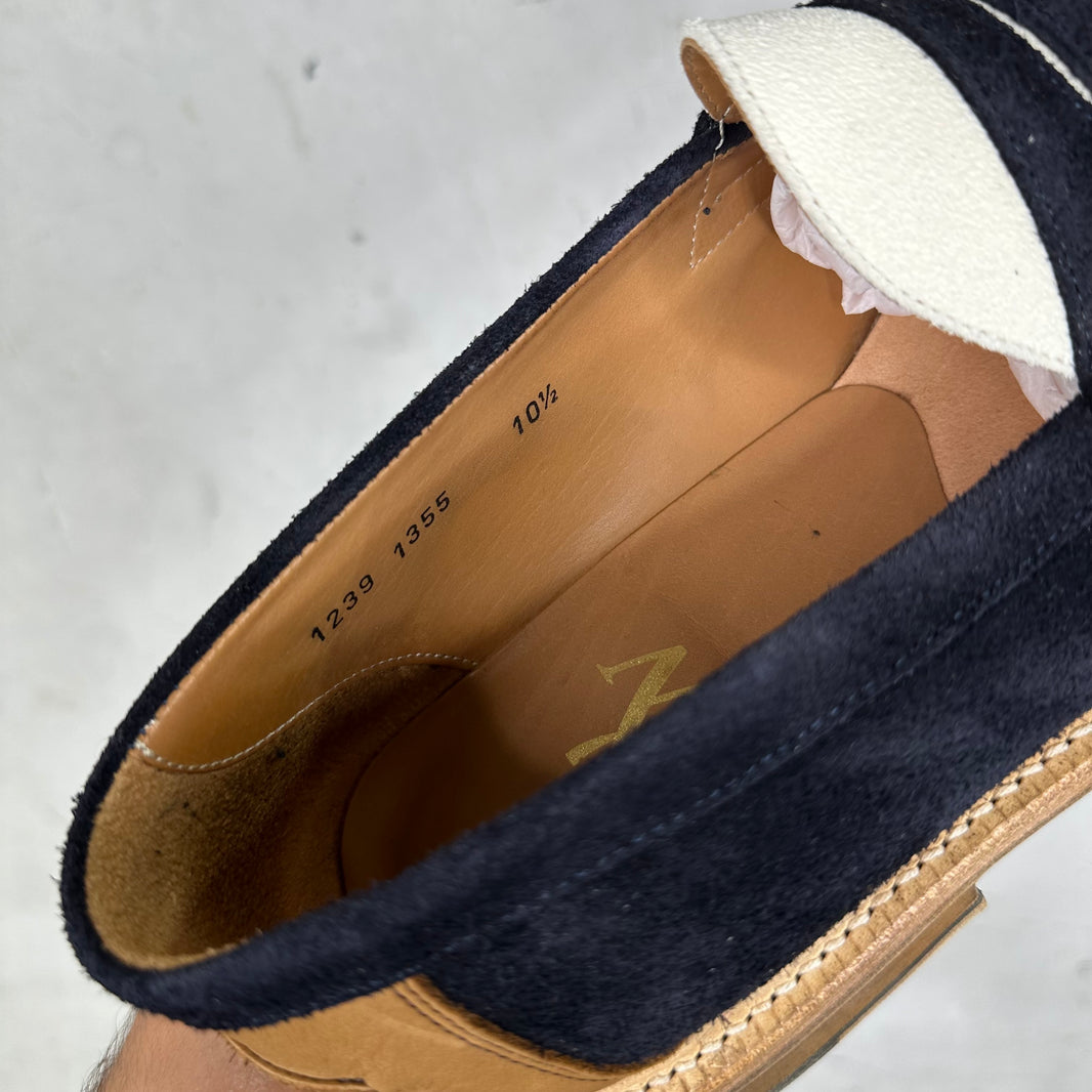 Blackstock & Weber Suede Penny Loafers