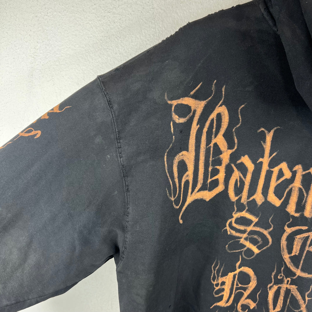 Balenciaga Heavy Metal Zip-Up Hoodie